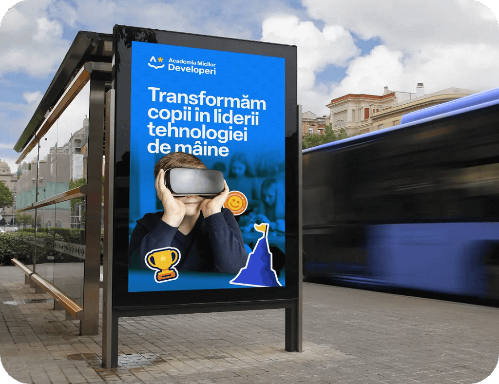 banner statie bus